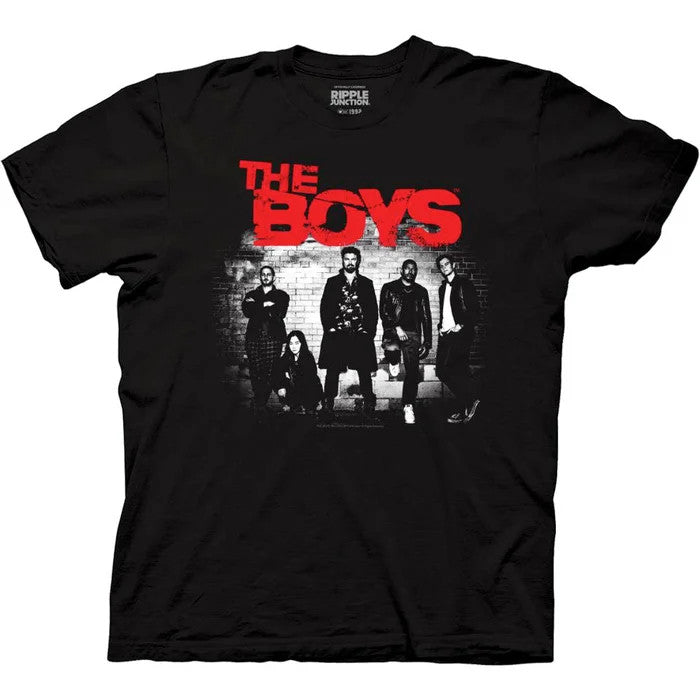 The Boys Graffitti Photo Adult/Unisex Tshirt Size S-2X
100% Cotton High Quality Pre Shrunk Machine Washable Tshirt