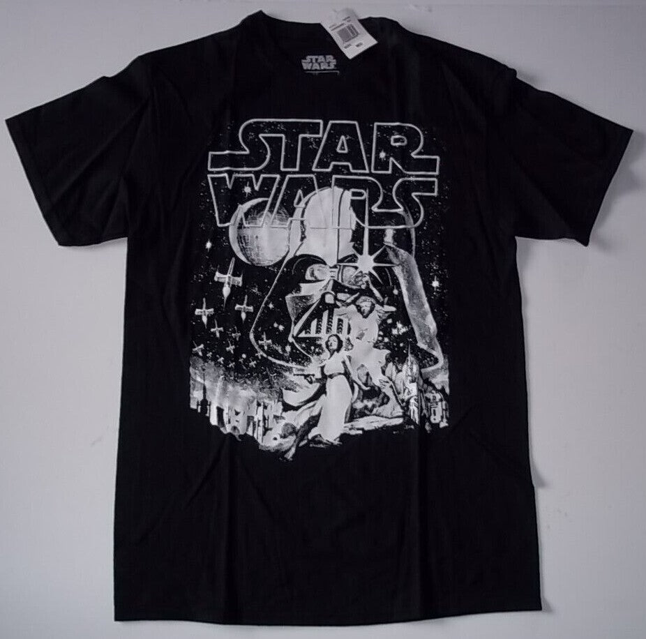 Star Wars Original Poster M Adult Unisex T-Shirt - NOS