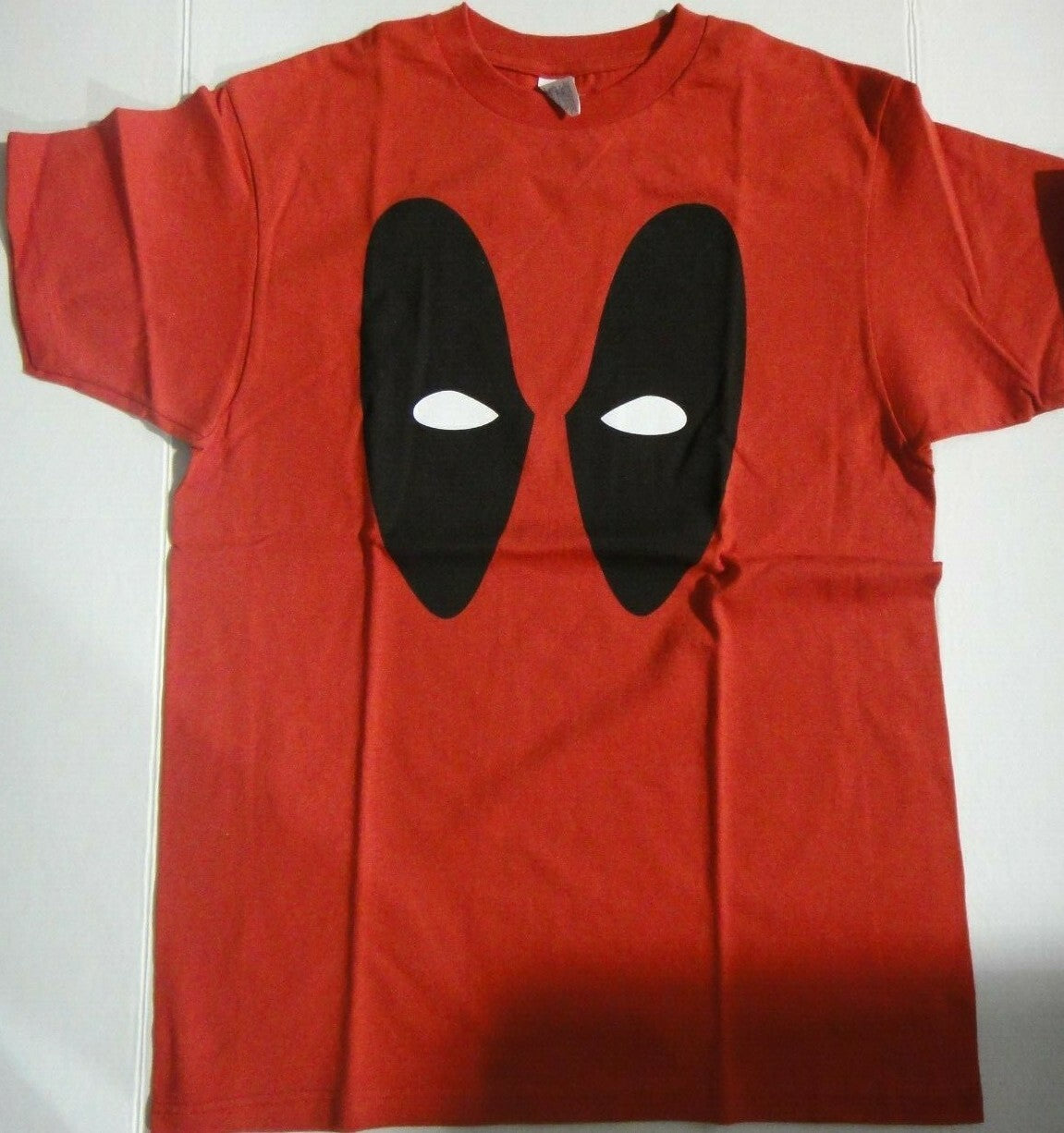 Marvel Comics Deadpool Face Mens Medium Unisex T-Shirt - new