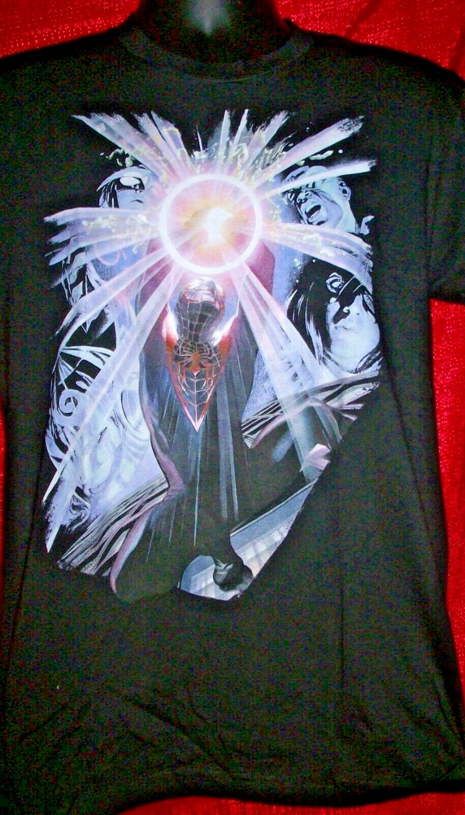 Marvel Spiderman Miles Morales Mens Unisex Medium T-Shirt - New
