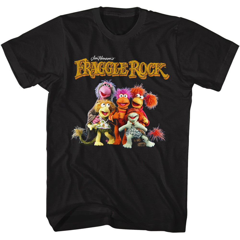 Fraggle Rock Group Shot Adult/Unisex Tshirt Size S-2X
100% Cotton High Quality Pre Shrunk Machine Washable Tshirt
