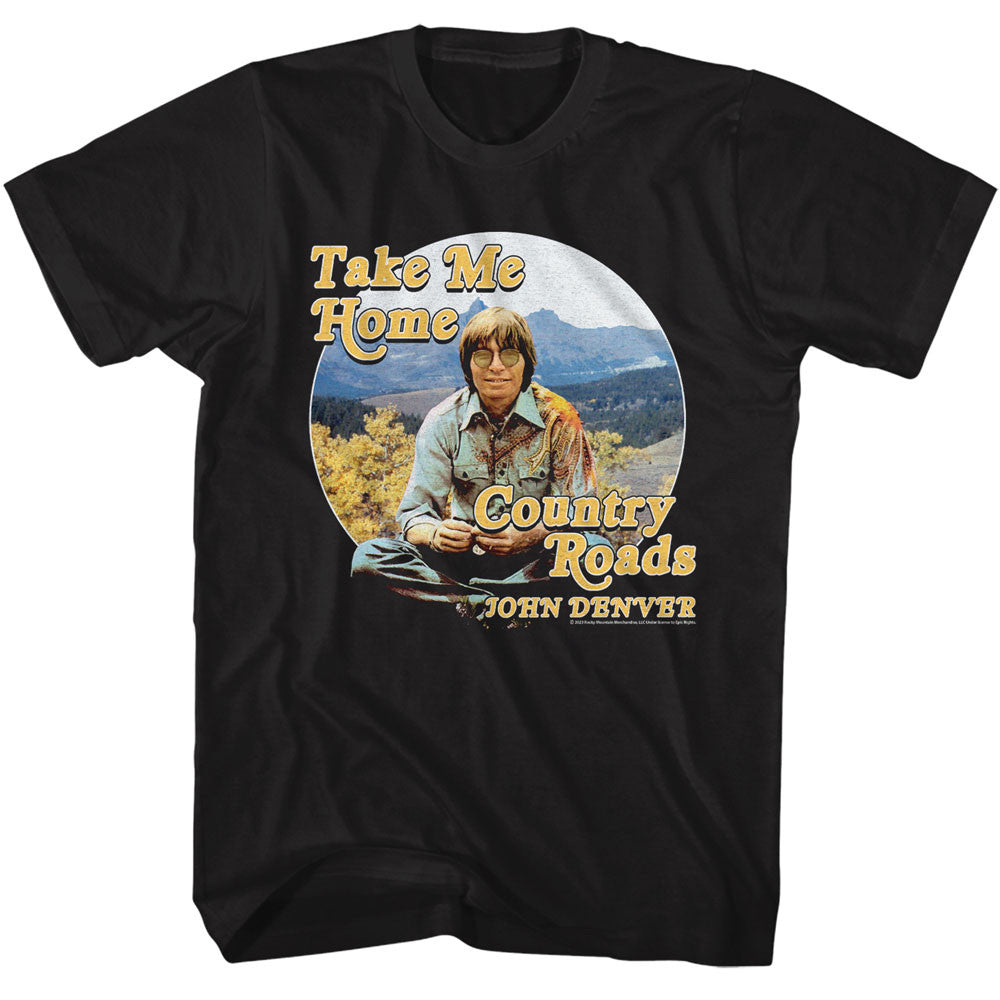 John Denver Circle Mountain Range Adult/Unisex Tshirt Size S-2X
100% cotton high quality pre shrunk machine washable t-shirt