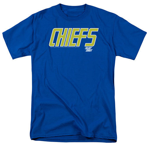 Slap Shot Chiefs Logo Adult/Unisex Tshirt Size S-2X
100% Cotton High Quality Pre Shrunk Machine Washable Tshirt