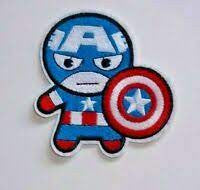3 inches high, a new Marvel Captain America with shield "chibi A" embroidered patch. New.
Please note we will always combine shipping on like items. Any additional patch or pin will ship for 50 cent per item. Any additional payment will be reimbursed to your Paypal account. Thank You.