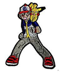 4 1/4 inches tall, a new Pokemon "Pikachu and Ash" embroidered patch. Sew or iron on.
Please note we will always combine shipping on like items. Any additional patch or pin will ship for 50 cent per item. Any additional payment will be reimbursed to your Paypal account. Thank You.