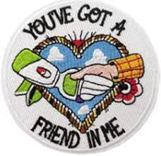 3.5" diameter, Toy Story "You've Got A Friend In Me" embroidered patch. Sew or iron on. New.
Please note we will always combine shipping on like items. Any additional patch or pin will ship for 50 cent per item. Any additional payment will be reimbursed to your Paypal account. Thank You.