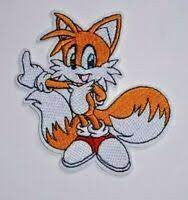 3" x 3.5" tall, a new Sonic the Hedgehog: Tails Fox embroidered patch. Sew on or iron on. New.
Please note we will always combine shipping on like items. Any additional patch or pin will ship for 50 cent per item. Any additional payment will be reimbursed to your Paypal account. Thank You.