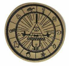 3 inches in diameter, a new Gravity Falls Mysteries Bill Cipher Wheel Logo embroidered patch. Sew on or iron on. New.
Please note we will always combine shipping on like items. Any additional patch or pin will ship for 50 cent per item. Any additional payment will be reimbursed to your Paypal account. Thank You.