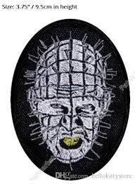 3.75 inches tall, a new Hellraiser Horror Film "Pinhead" Embroidered Patch. Sew on or iron. New.
Please note we will always combine shipping on like items. Any additional patch or pin will ship for 50 cent per item. Any additional payment will be reimbursed to your Paypal account. Thank You.