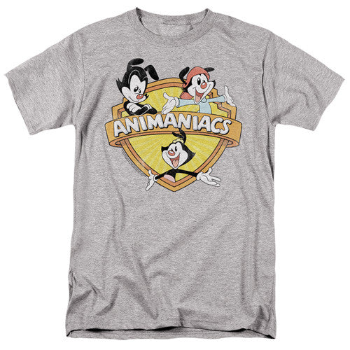 Animaniacs-Shielded Animaniacs Adult Unisex Tshirt Size S-2X
100% Cotton High Quality Pre Shrunk Machine Washable T Shirt