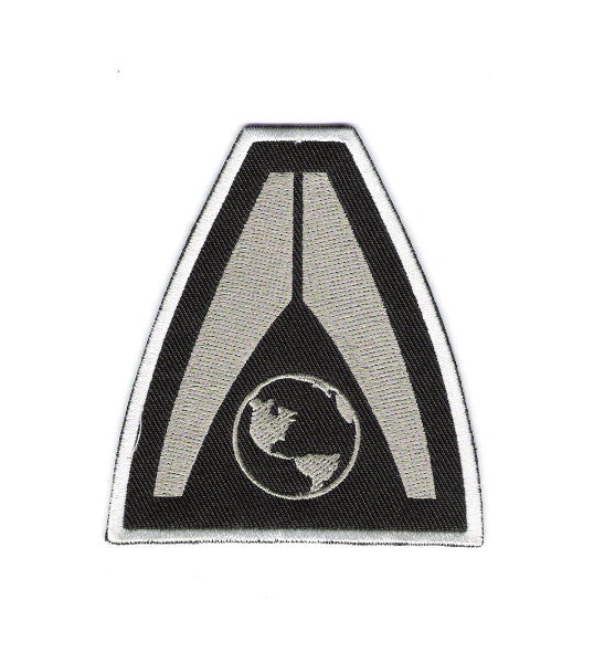 3 inches tall, a new Mass Effect 3 Earth Systems Alliance Logo embroidered patch. Sew on or iron on. New.
Please note we will always combine shipping on like items. Any additional patch or pin will ship for 50 cent per item. Any additional payment will be reimbursed to your Paypal account. Thank You.