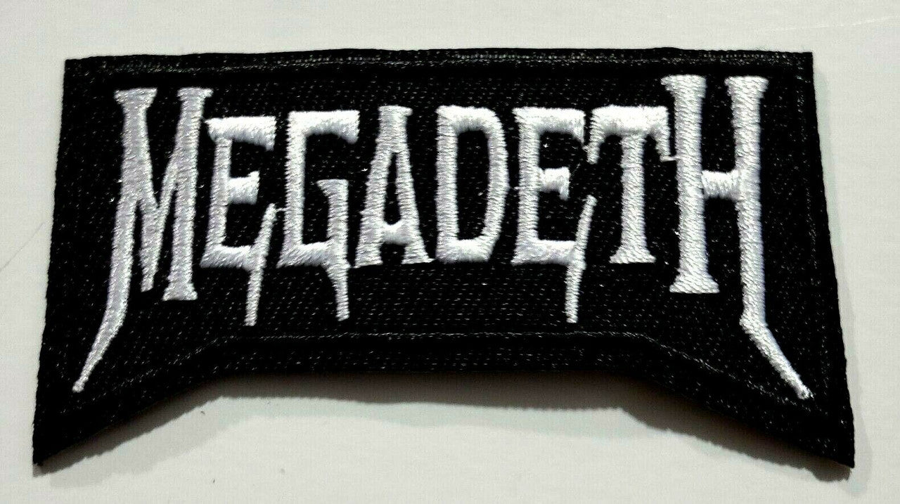 Measures 3 inches wide, a new Megadeth Band Logo" embroidered patch. Sew on or Iron.
Please note we will always combine shipping on like items. Any additional patch or pin will ship for 50 cent per item. Any additional payment will be reimbursed to your Paypal account. Thank You.