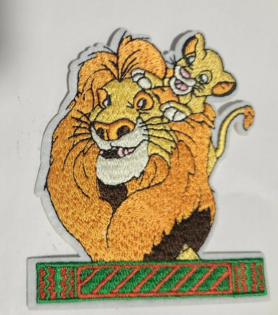 3 inches wide, a new Disney, "Lion King" on Pride Rock embroidered patch. Sew on or iron on. New.
Please note we will always combine shipping on like items. Any additional patch or pin will ship for 50 cent per item. Any additional payment will be reimbursed to your Paypal account. Thank You.