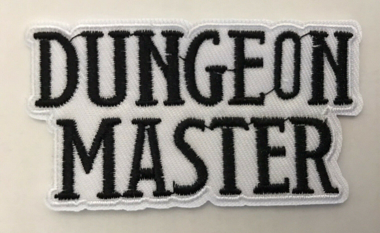 3 1/8 inch wide, a new Dungeon & Dragons, Dungeon Master Name Logo Embroidered Patch. Sew on or iron-on.
Please note we will always combine shipping on like items. Any additional patch or pin will ship for 50 cent per item. Any additional payment will be reimbursed to your Paypal account. Thank You.