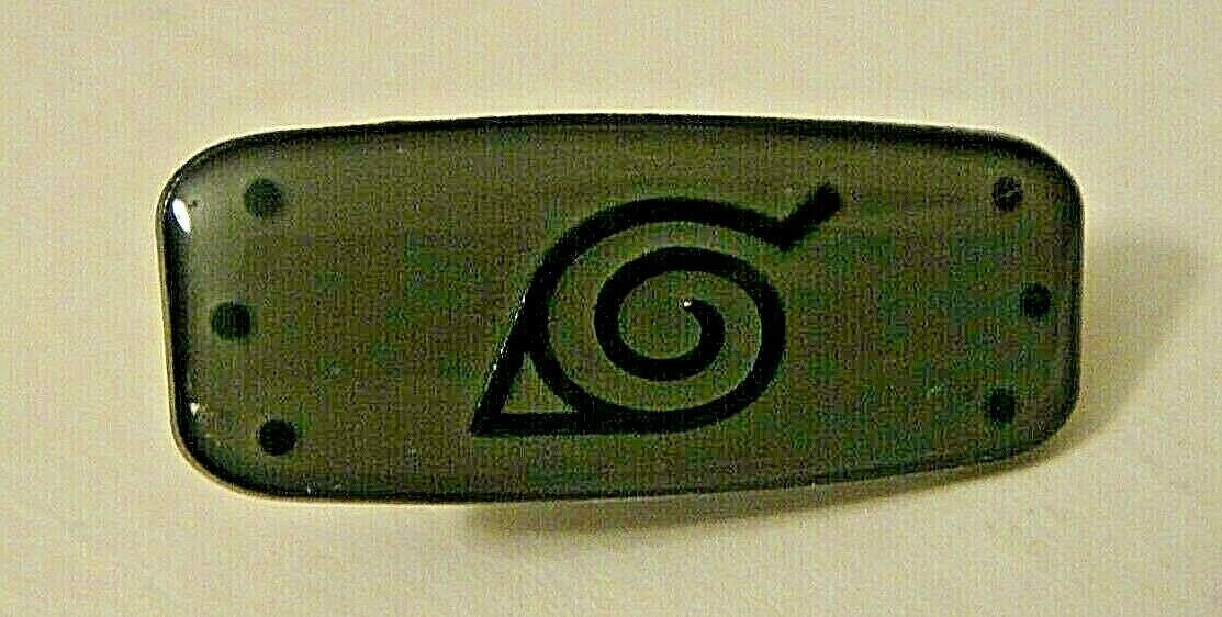 1 1/4 inches tall, a new Naruto Hatake Kakashi Ninja "Headband" Logo enamel pin with clutch back. New.
Please note we will always combine shipping on like items. Any additional patch or pin will ship for 50 cent per item. Any additional payment will be reimbursed to your Paypal account. Thank You.