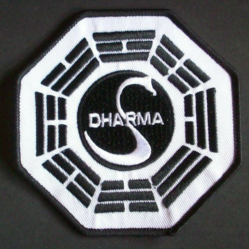 4" x 4", Lost TV Series Dharma logo embroidered patch. Sew or iron on. New.
Please note we will always combine shipping on like items. Any additional patch or pin will ship for 50 cent per item. Any additional payment will be reimbursed to your Paypal account. Thank You.