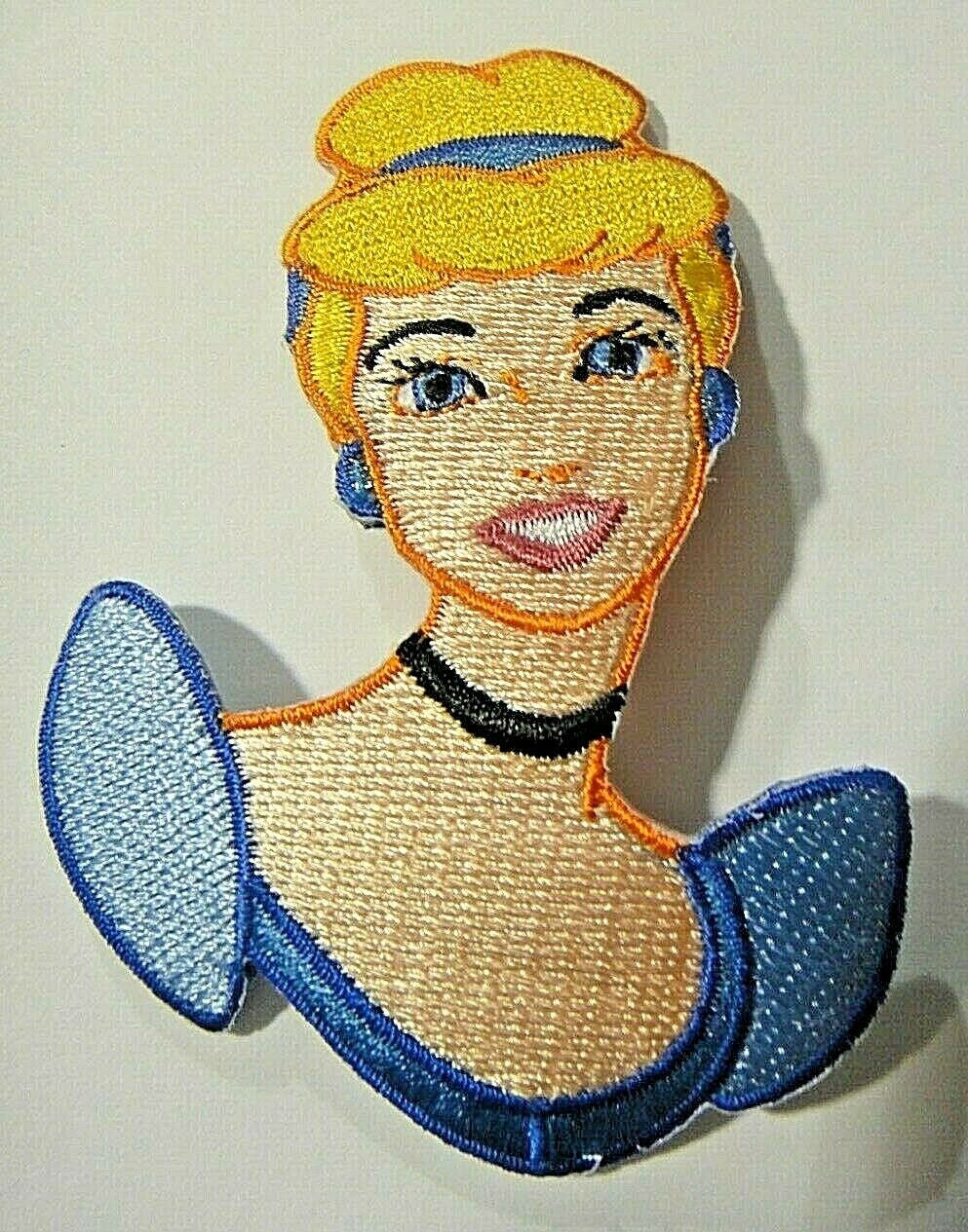 3.25 inches tall , a new Cinderella "Portrait" embroidered patch. Sew on or iron on. New.
Please note we will always combine shipping on like items. Any additional patch or pin will ship for 50 cent per item. Any additional payment will be reimbursed to your Paypal account. Thank You.