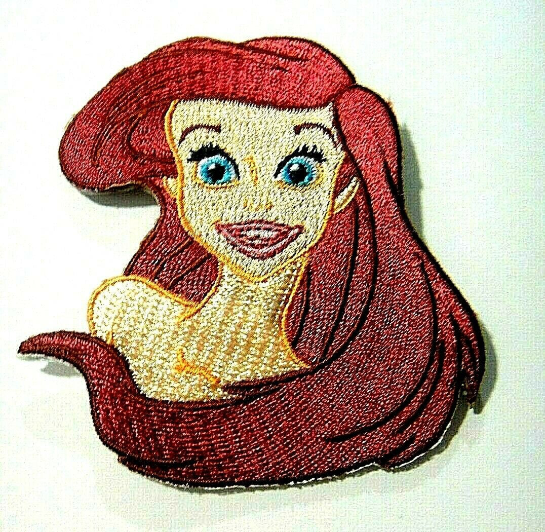 3.25 inches tall , a new Little Mermaid Ariel "Portrait" embroidered patch. Sew on or iron on. New.
Please note we will always combine shipping on like items. Any additional patch or pin will ship for 50 cent per item. Any additional payment will be reimbursed to your Paypal account. Thank You.