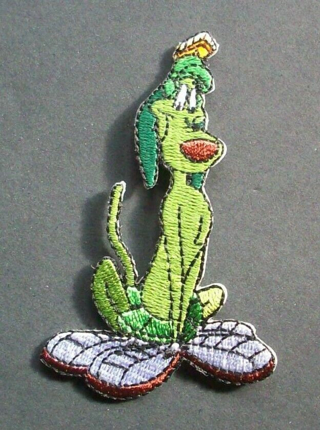 3 1/2" tall, Marvin The Martian's dog K-9 embrodiered patch. Sew on or iron on. New.
Please note we will always combine shipping on like items. Any additional patch or pin will ship for 50 cent per item. Any additional payment will be reimbursed to your Paypal account. Thank You.