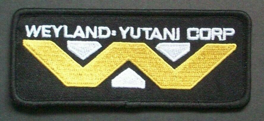 1 1/2" x 4", Weyland-Yutani Corp "Aliens" embroidered patch. Sew on or iron on. New.
Please note we will always combine shipping on like items. Any additional patch or pin will ship for 50 cent per item. Any additional payment will be reimbursed to your Paypal account. Thank You.