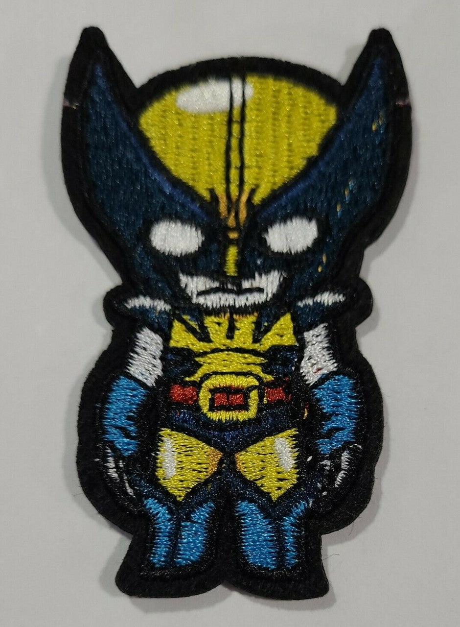 3 1/8 inches tall, a new Wolverine "Chibi" (the Uncanny X-Men) embroidered patch. Sew on or iron on. New.
Please note we will always combine shipping on like items. Any additional patch or pin will ship for 50 cent per item. Any additional payment will be reimbursed to your Paypal account. Thank You.