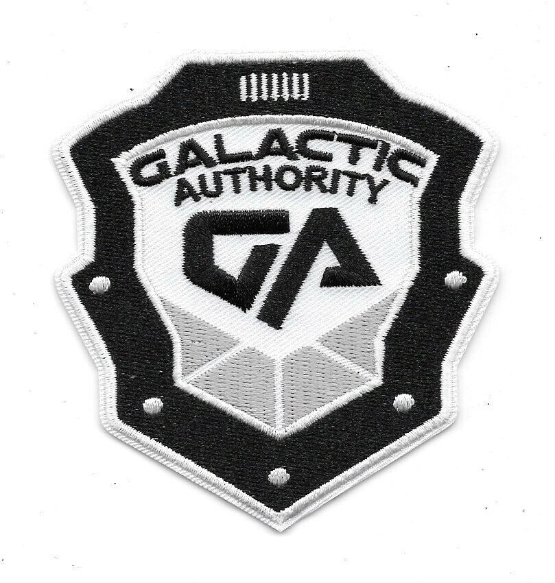 3.5 inches tall, Dark Matter TV Series Galactic Authority Police Logo embroidered patch. Sew on or iron on. New.
Please note we will always combine shipping on like items. Any additional patch or pin will ship for 50 cent per item. Any additional payment will be reimbursed to your Paypal account. Thank You.