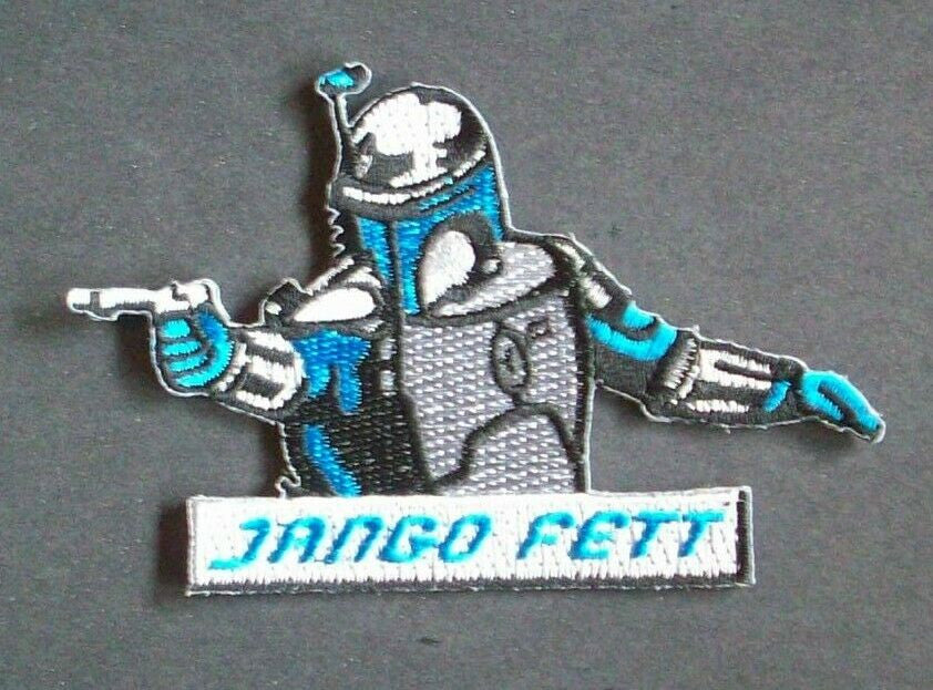 2 1/4' x 3 1/2", Jango Fett embroidered patch. Sew on or iron on. New.
Please note we will always combine shipping on like items. Any additional patch or pin will ship for 50 cent per item. Any additional payment will be reimbursed to your Paypal account. Thank You.