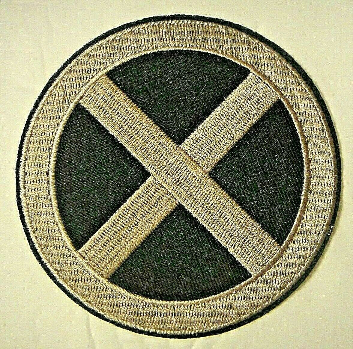 3.5 inches in diameter, a new Marvel The Uncanny X-Men Storm "X" Belt Logo embroidered patch. Sew on or iron on. New.
Please note we will always combine shipping on like items. Any additional patch or pin will ship for 50 cent per item. Any additional payment will be reimbursed to your Paypal account. Thank You.