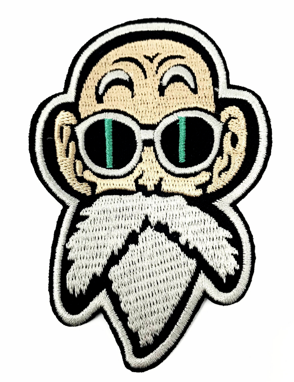 3 inch tall, Dragon Ball Z "Master Roshi" patch. Sew on or iron on. New.
Please note we will always combine shipping on like items. Any additional patch or pin will ship for 50 cent per item. Any additional payment will be reimbursed to your Paypal account. Thank You.