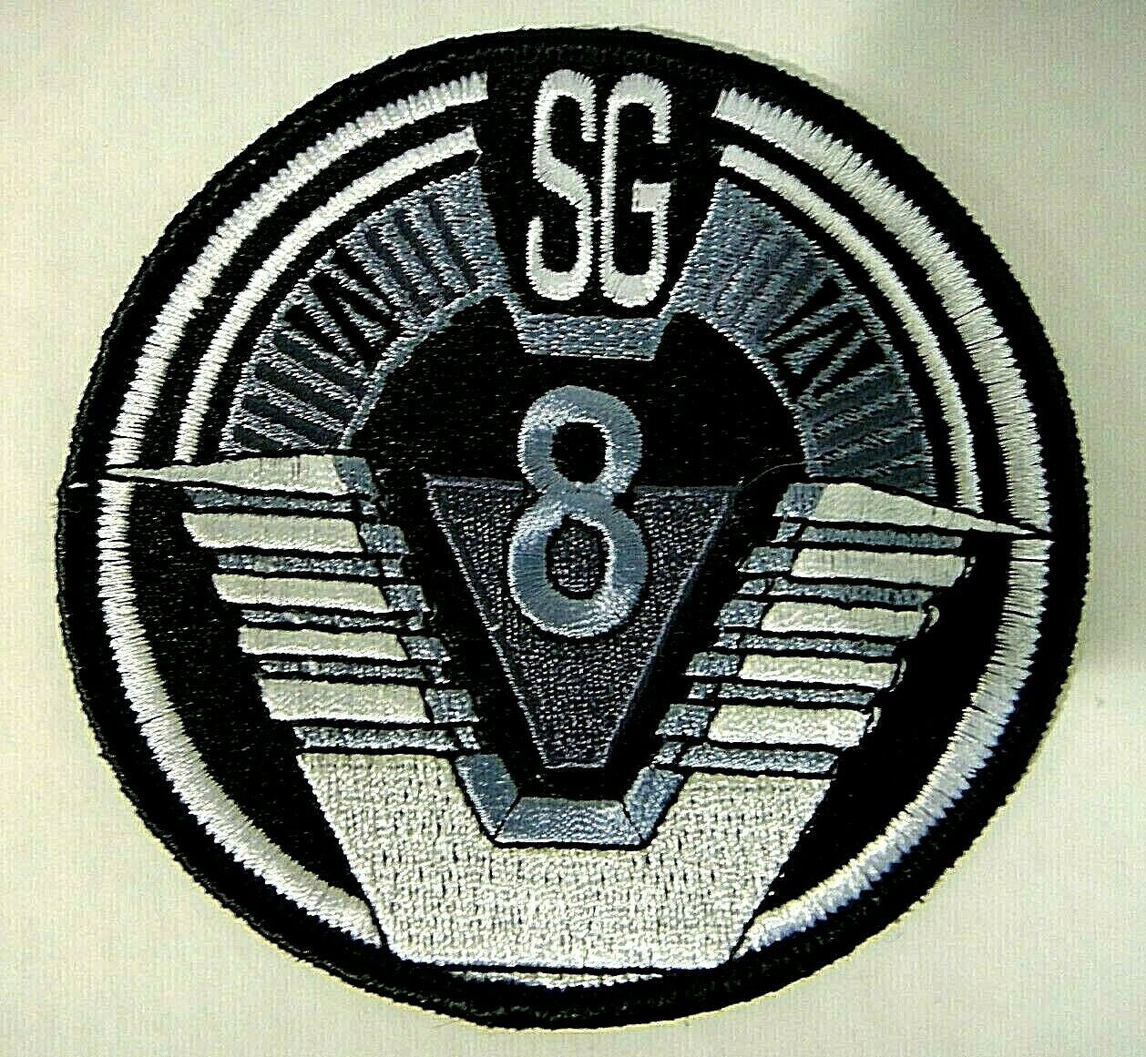 4" diameter, a new Stargate SG-8 Logo jacket patch. Sew or iron on. New.
Please note we will always combine shipping on like items. Any additional patch or pin will ship for 50 cent per item. Any additional payment will be reimbursed to your Paypal account. Thank You.