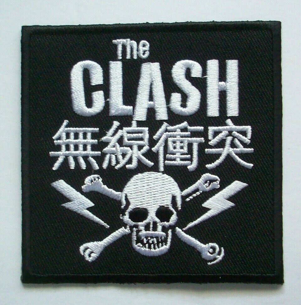 3 inches square, The Clash embroidered patch. Sew on or iron on. New.
Please note we will always combine shipping on like items. Any additional patch or pin will ship for 50 cent per item. Any additional payment will be reimbursed to your Paypal account. Thank You.