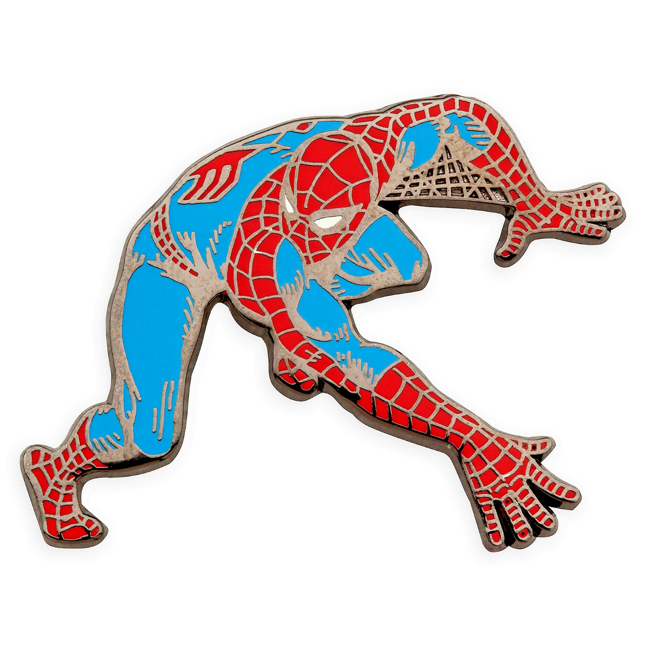 1 1/2 inches tall. the Amazing Spider-man "CRAWL" enamel pin with clutch back. New.
Please note we will always combine shipping on like items. Any additional patch or pin will ship for 50 cent per item. Any additional payment will be reimbursed to your Paypal account. Thank You.