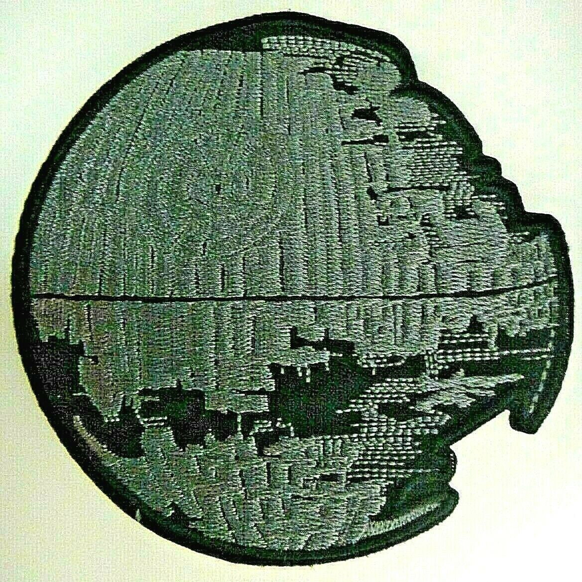 4 inches diameter, a new Star Wars Death Star Embroidered Patch. Sew on or iron.
Please note we will always combine shipping on like items. Any additional patch or pin will ship for 50 cent per item. Any additional payment will be reimbursed to your Paypal account. Thank You.