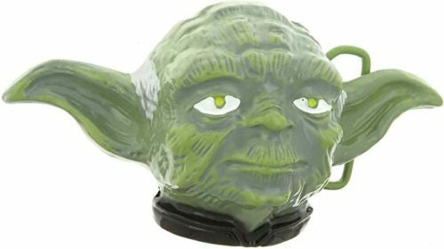 Star Wars Yoda Bust Large Metal 3-D Painted Belt Buckle (2008 LucasFilms) -new