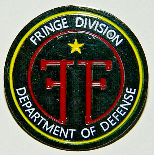 1 1/4 inch diameter, a new Fringe Division Department of Defense Logo enamel pin, with clutch back.
Please note we will always combine shipping on like items. Any additional patch or pin will ship for 50 cent per item. Any additional payment will be reimbursed to your Paypal account. Thank You.