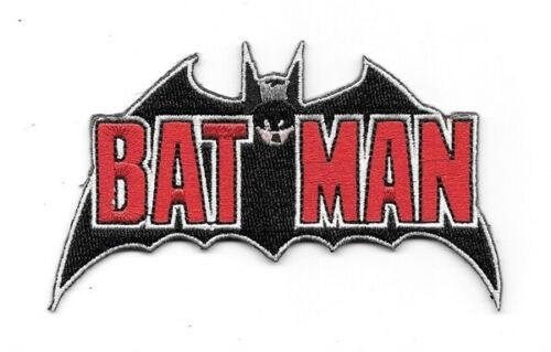 4" long, Batman 1970's comic book logo embroidered patch. Sew on or iron on. New.
Please note we will always combine shipping on like items. Any additional patch or pin will ship for 50 cent per item. Any additional payment will be reimbursed to your Paypal account. Thank You