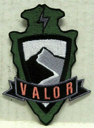 3.5 inches tall, a new MAG Massive Action Game -Valor Fraction Logo Embroidered Patch, Sew on or iron.
Please note we will always combine shipping on like items. Any additional patch or pin will ship for 50 cent per item. Any additional payment will be reimbursed to your Paypal account. Thank You.