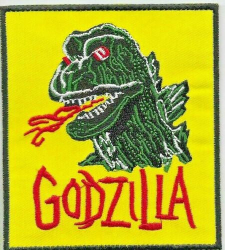 4 inches tall, a new Godzilla "The King of Monsters" embroidered patch. Sew on or iron on.
Please note we will always combine shipping on like items. Any additional patch or pin will ship for 50 cent per item. Any additional payment will be reimbursed to your Paypal account. Thank You.