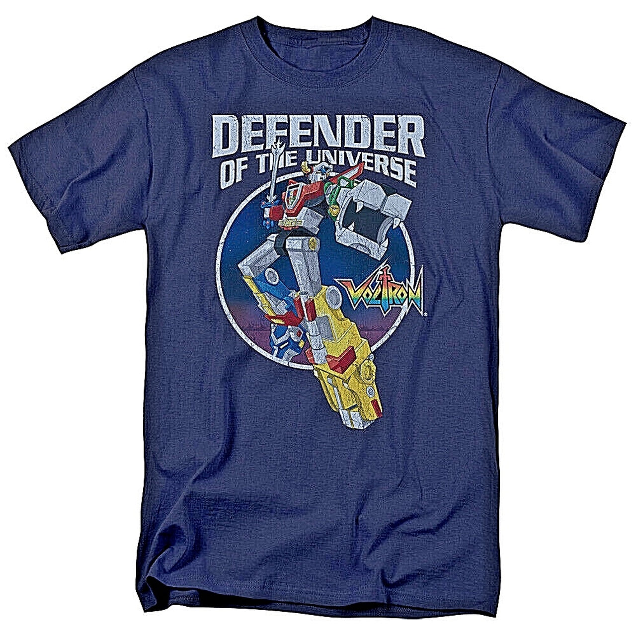 Voltron "Defender of the Universe" Mens Unisex T-Shirt, Available Sm to 2x