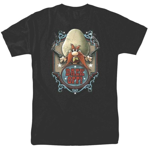 Looney Tunes Yosemite Sam "Back Off" Mens Unisex T-Shirt, sm-3x