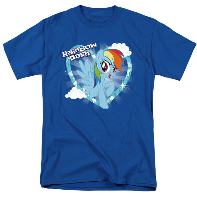 My Little Pony "Rainbow Dash" Mens T-Shirt, Available Sm to 3x