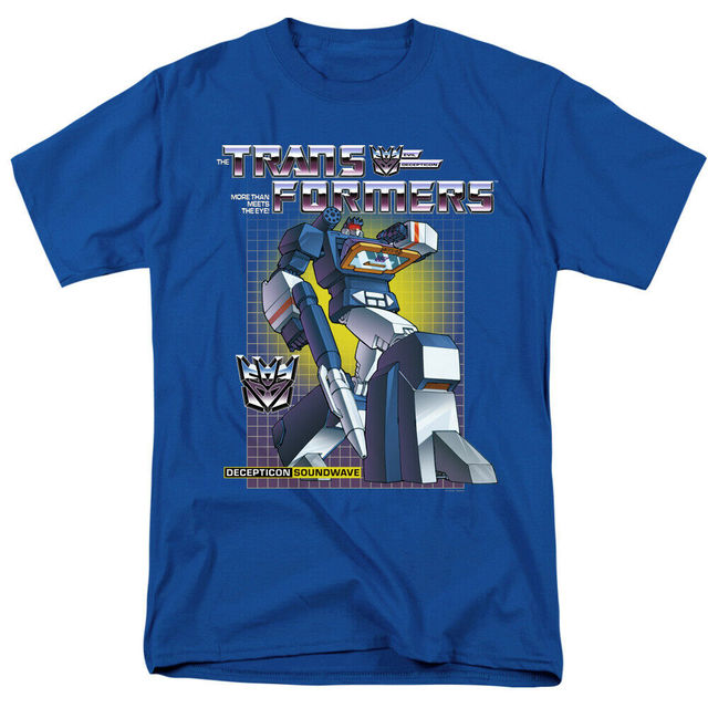 Transformers "Soundwave" Mens Adult Unisex T-Shirt -Available sm to 3x