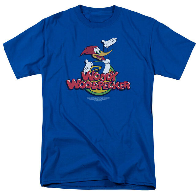 Woody Woodpecker Mens Adult Unisex T-Shirt -Available in Sm to 3x