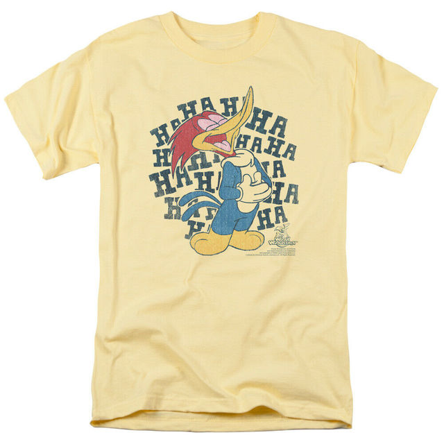 Woody Woodpecker "HA HA HA" Mens Adult Unisex T-Shirt -Available in Sm to 3x