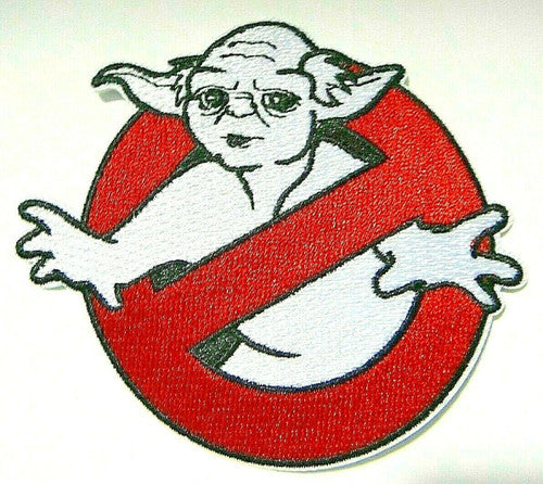 Star Wars Yoda "Ghostbusters Parody" Embroidered Patch -new