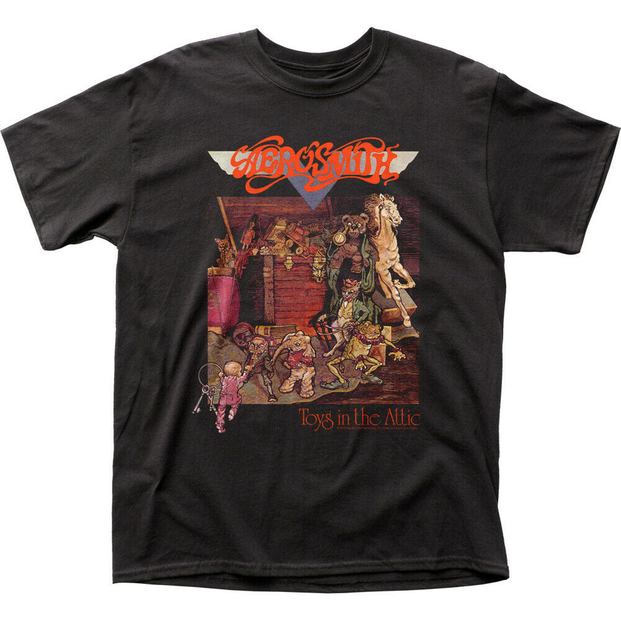Areosmith "Toys in the Attic" Mens Unisex T-Shirt -Available in Sm to 2x