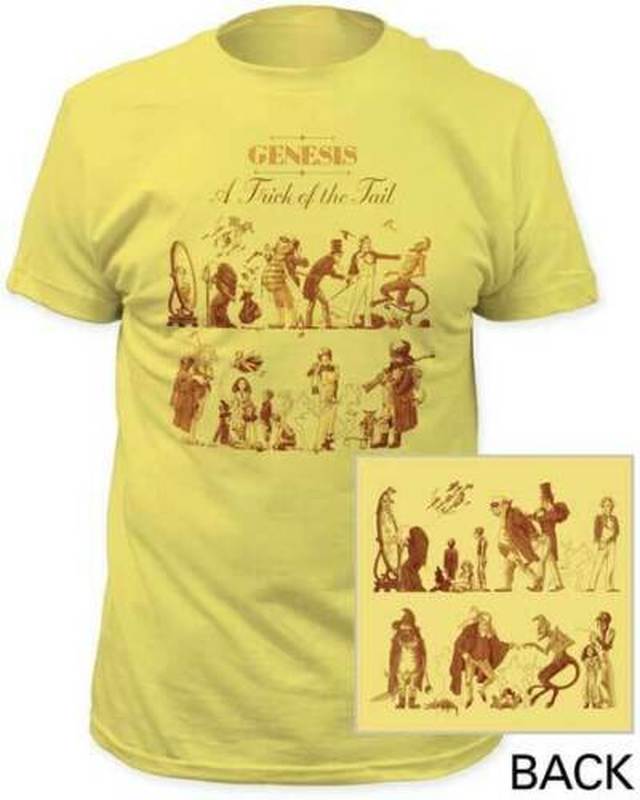 GENESIS A TRICK OF THE TAIL" Album cover Mens Unisex T-Shirt -Available Sm to 3x