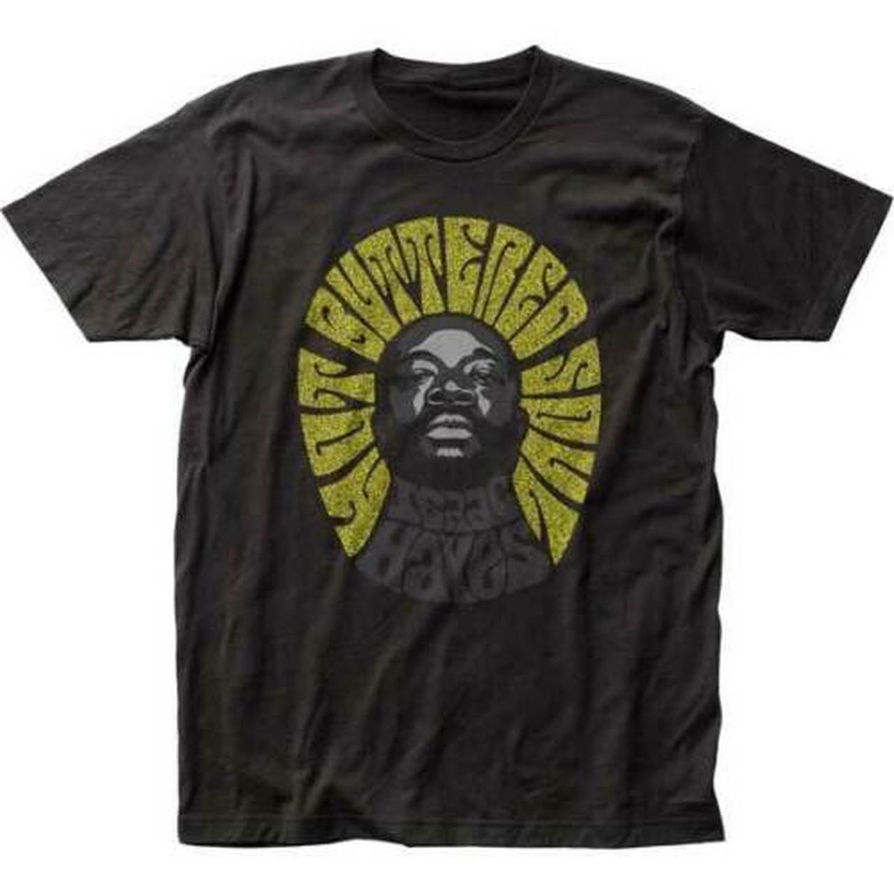 Isaac Hayes "Hot Buttered Soul" Album Mens Unisex T-Shirt -Available Sm to 2x