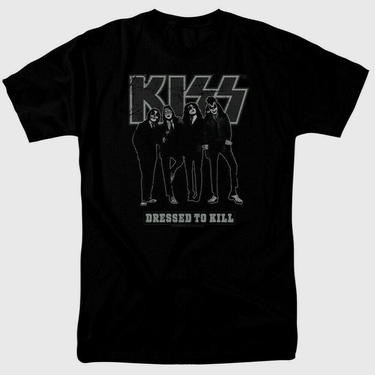 KISS "Dressed to Kill" Mens Unisex T-Shirt -Available in Sm to 2x