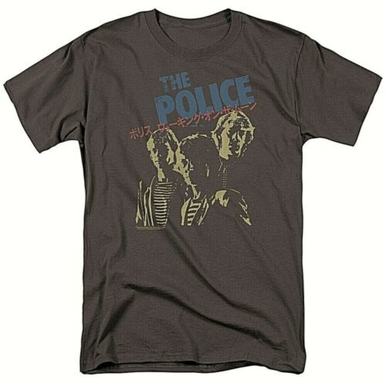 The POLICE "Japanese Poster" Album Cover Mens Unisex T-Shirt -Available Sm to 3x